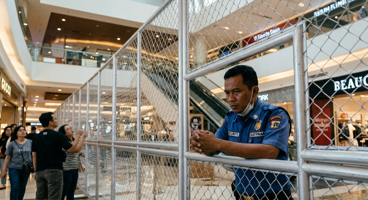 Viral Pagar Tinggi Mal Jakarta: Istana Akhirnya Buka Suara