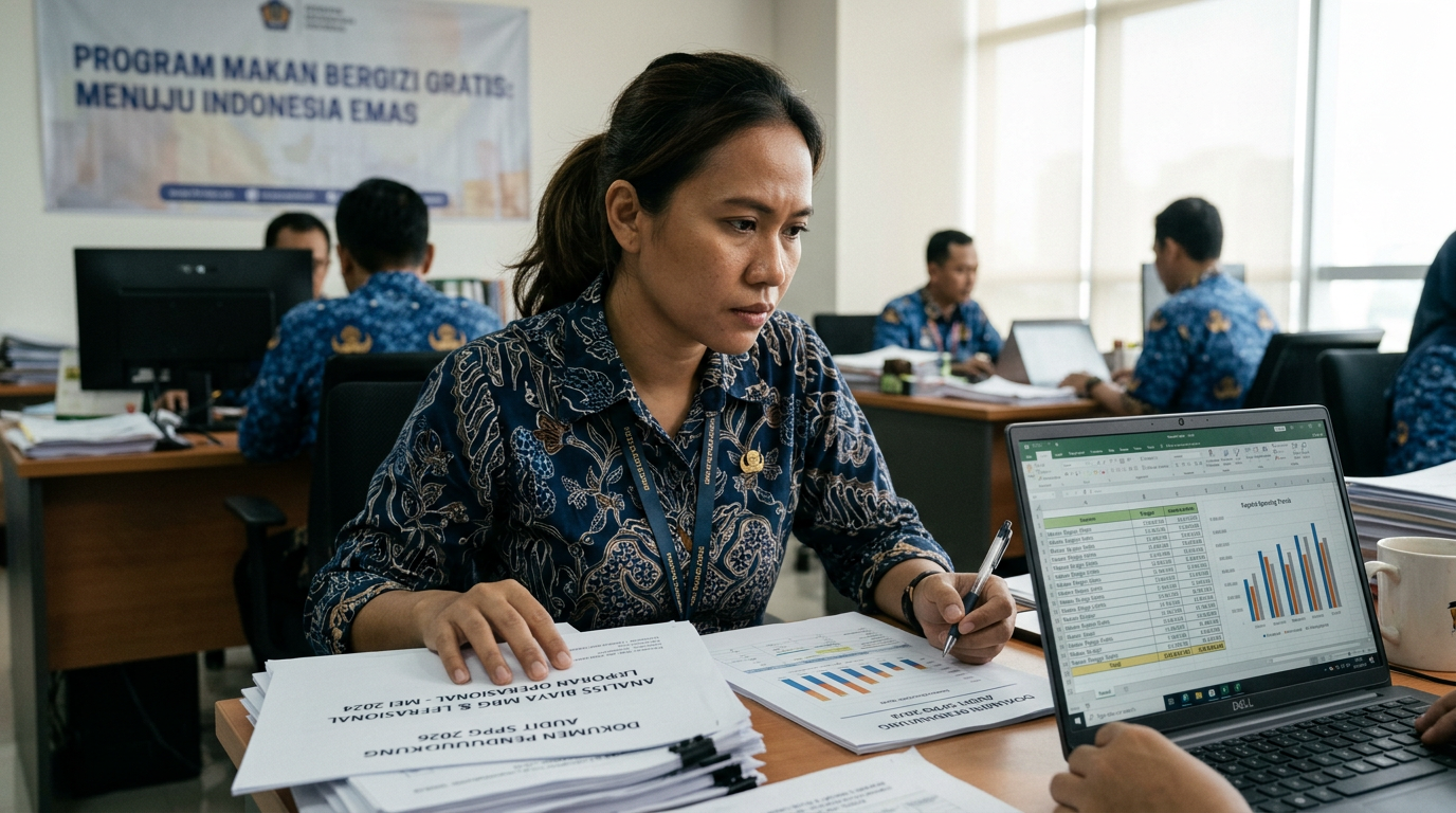 Audit SPPG 2026: Efisiensi Anggaran MBG dan Pelaporan Operasional Terkini