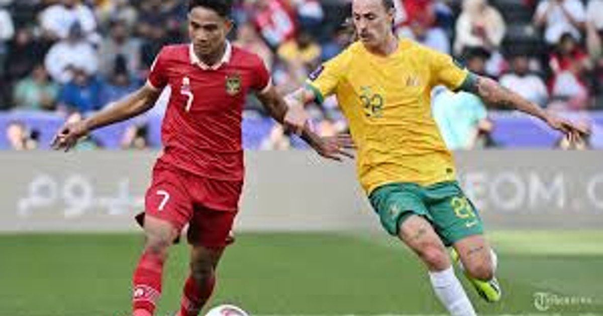 Ilustrasi artikel: indonesia harus menelan kekalahan melawan australia 1-5 di kualifikasi piala dunia 2023