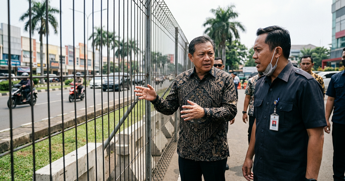 Ilustrasi artikel: Pramono Anung Tegur Mal Jakarta Soal Pagar Tinggi