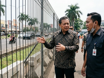 Pramono Anung Tegur Mal Jakarta Soal Pagar Tinggi