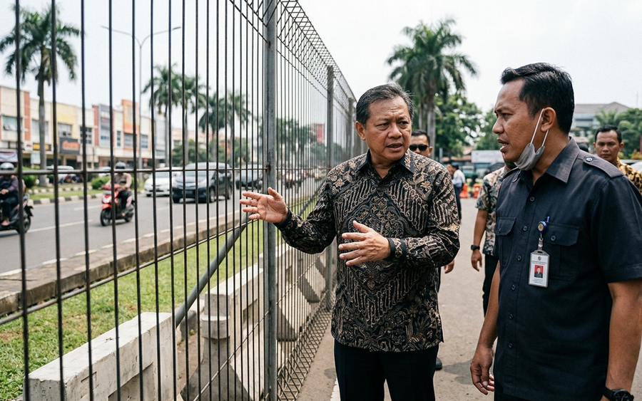 Pramono Anung Tegur Mal Jakarta Soal Pagar Tinggi