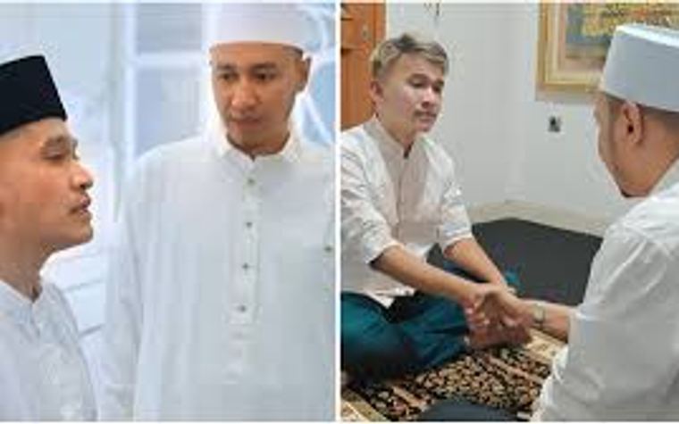 ruben onsu mualaf ucapkan syahadat