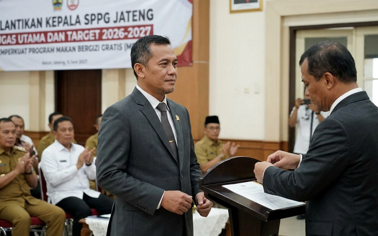 Kepala SPPG Jateng Dilantik: Tugas Utama dan Target 2026-2027