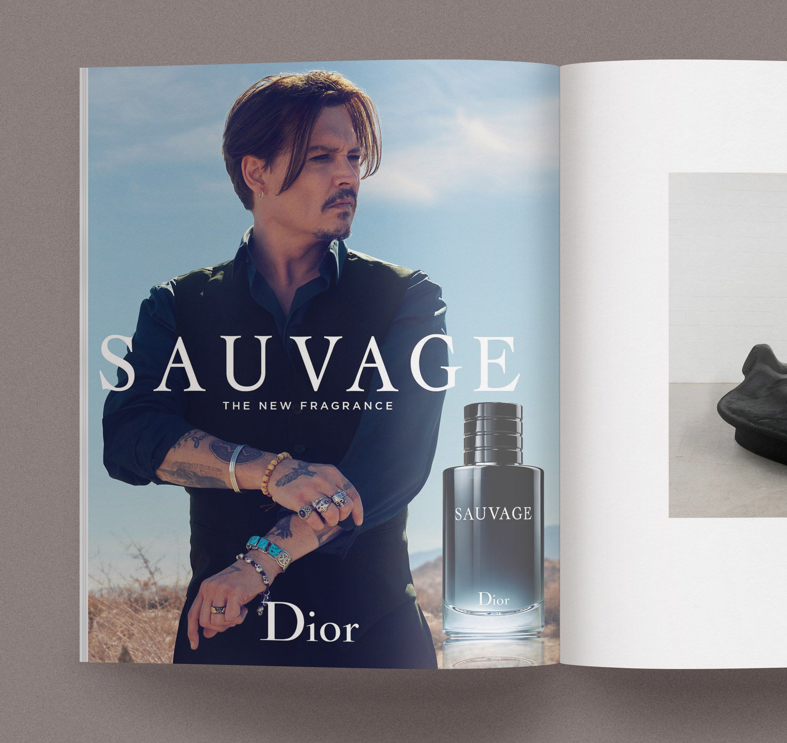 Johnny Depp For Dior Sauvage Stardust Brands