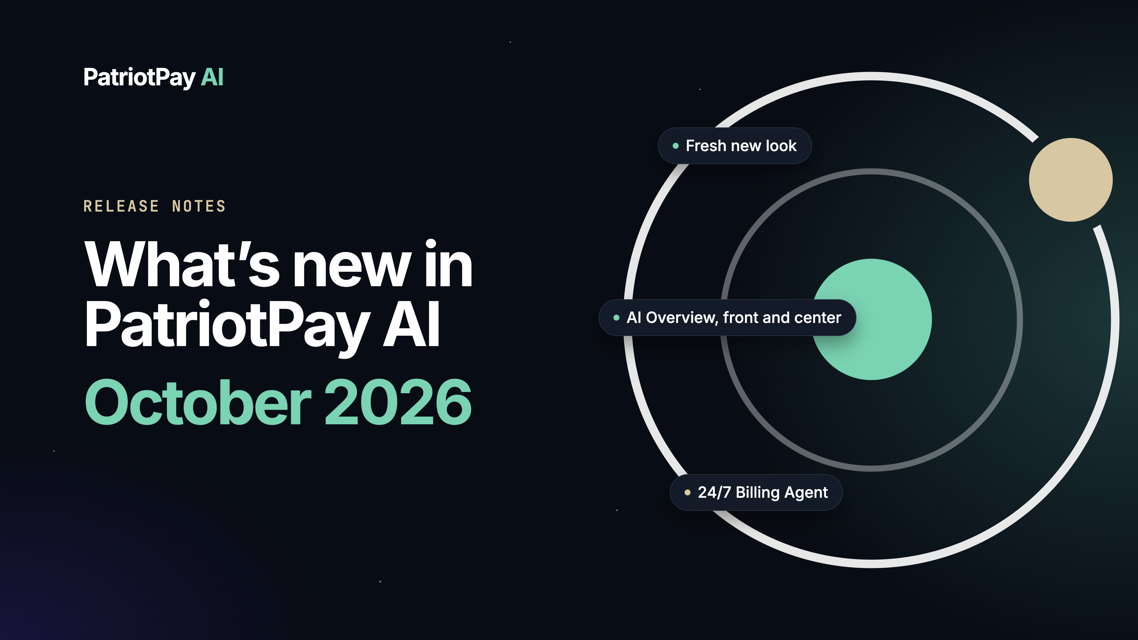 What's New in PatriotPay AI: October 2026