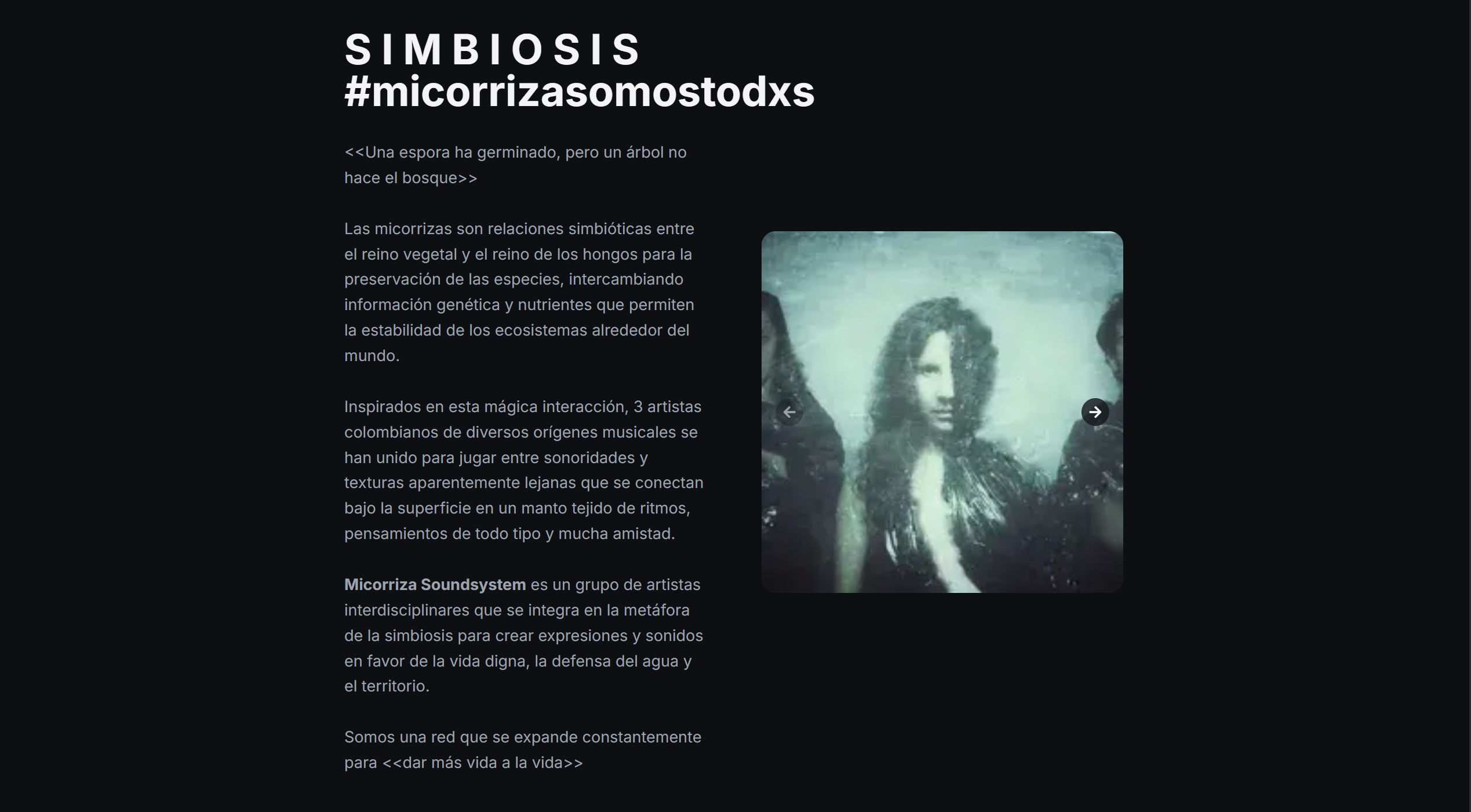 Micorriza Bio Section
