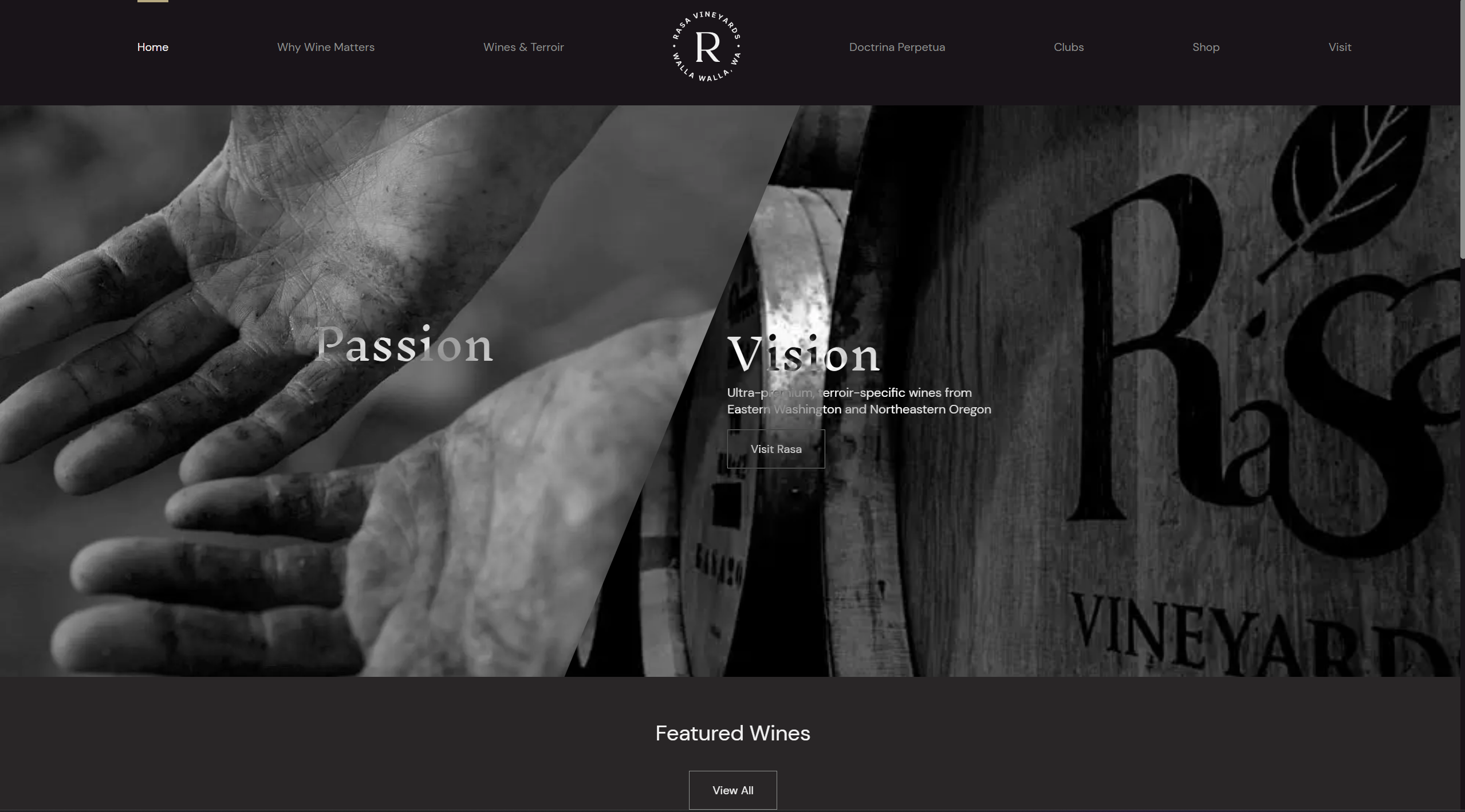 Homepage Desktop