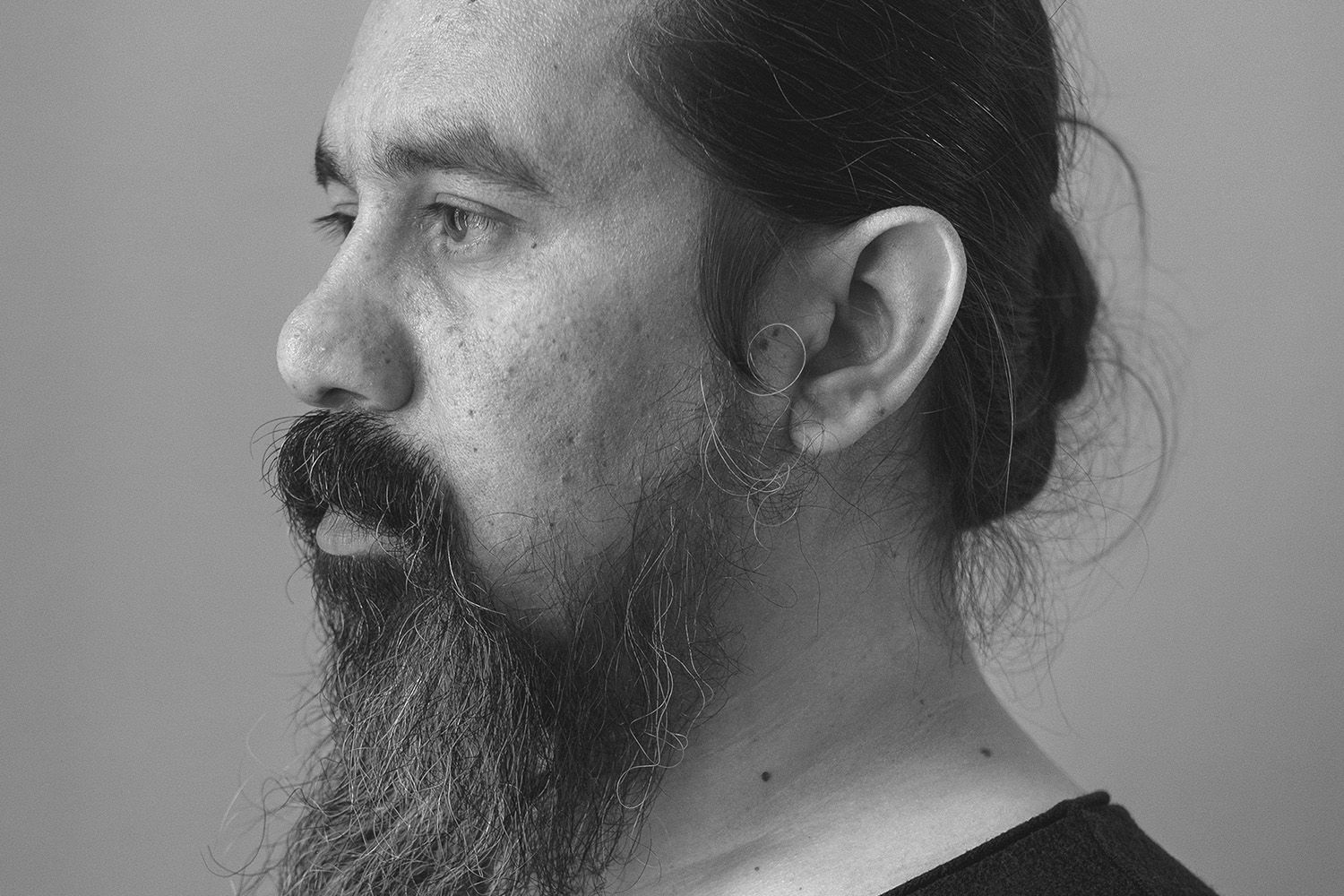 portrait of a bearded man