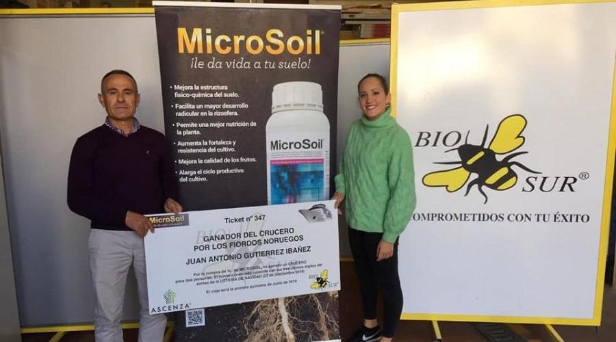 EL SORTEO DE MICROSOIL, EN EL QUE COLABORAMOS CON BIOSUR, YA TIENE GANADOR