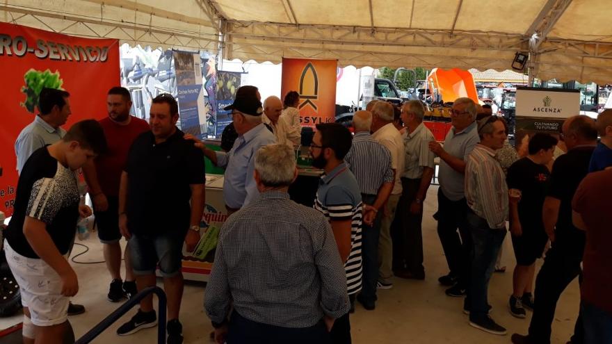 Gran acogida de las soluciones de ASCENZA para olivar junto a Agroservicio el llano en la feria Agropriego