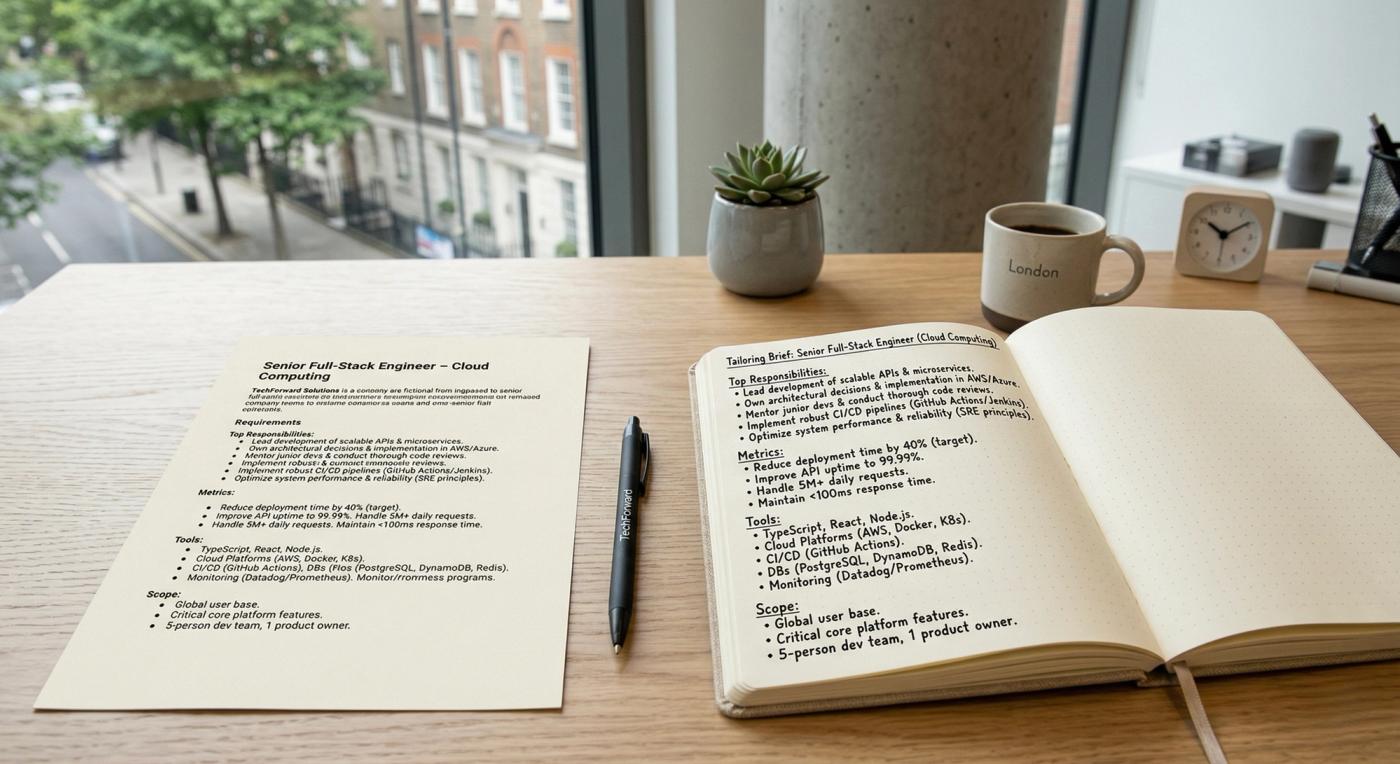 How to Tailor Your CV for Tech Roles (And Actually Get Past the First Screen)