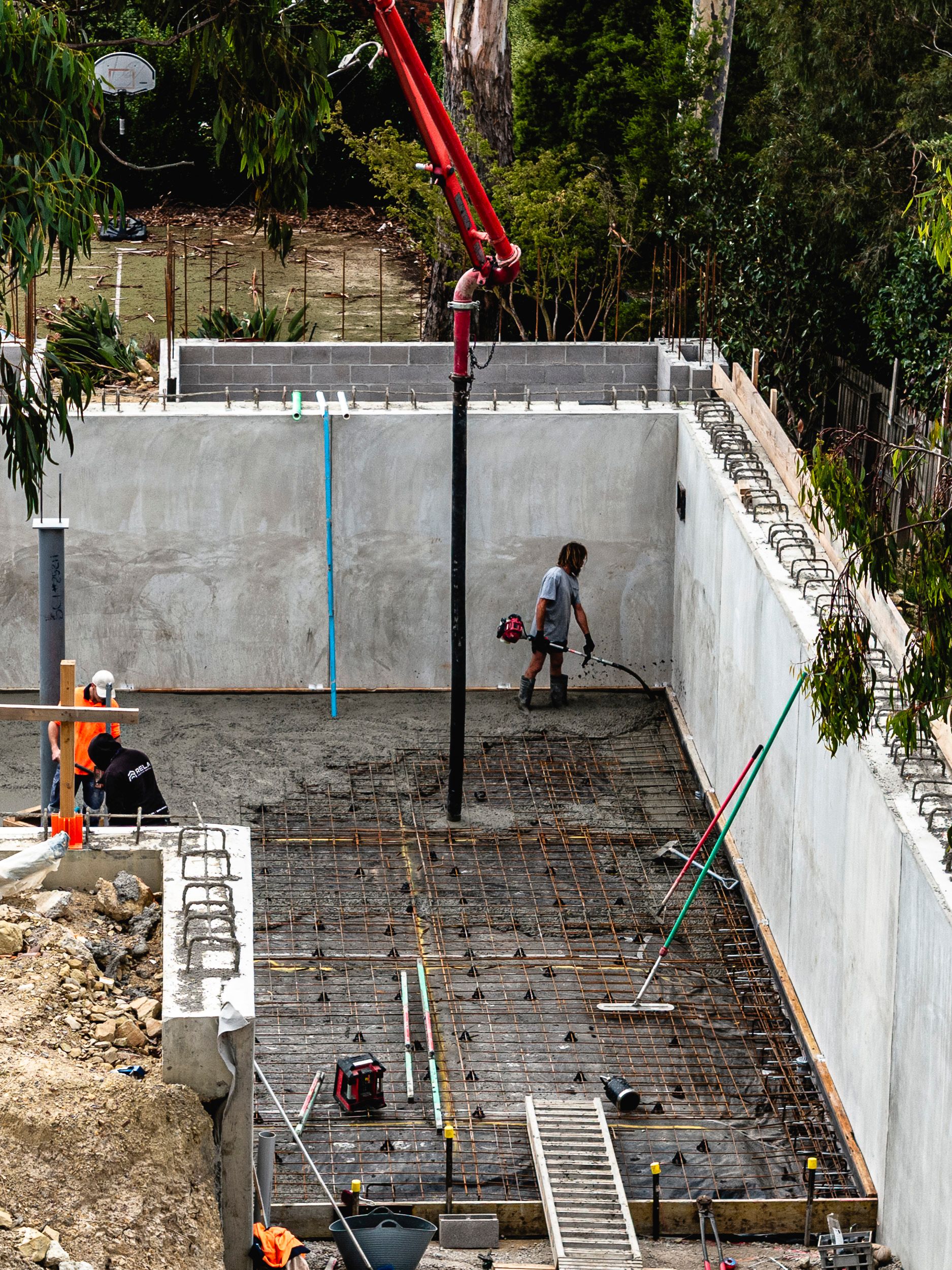 Slab Pour Detail