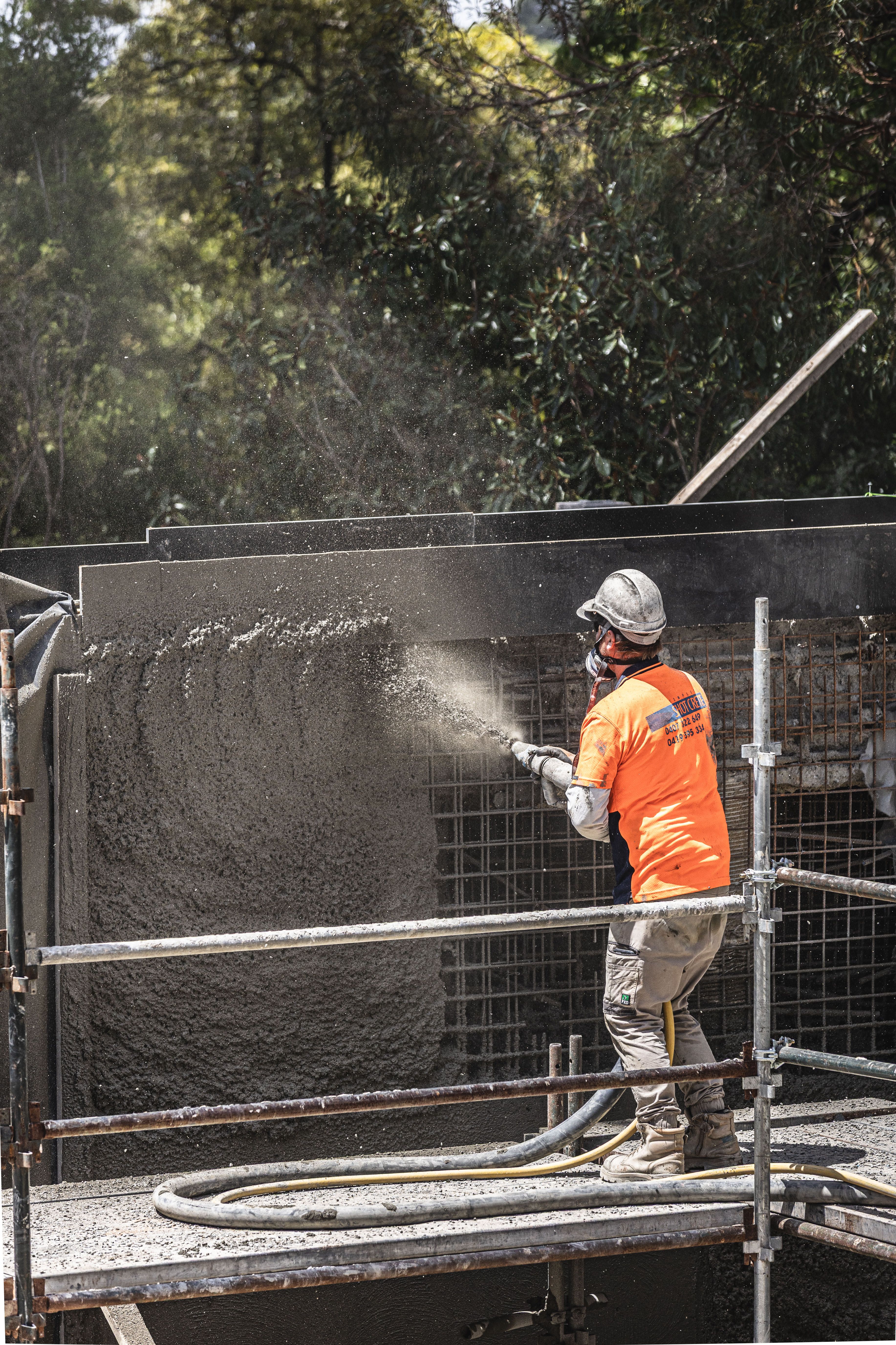 Basement Shotcrete