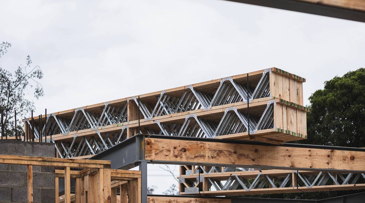 First floor framing & trusses
