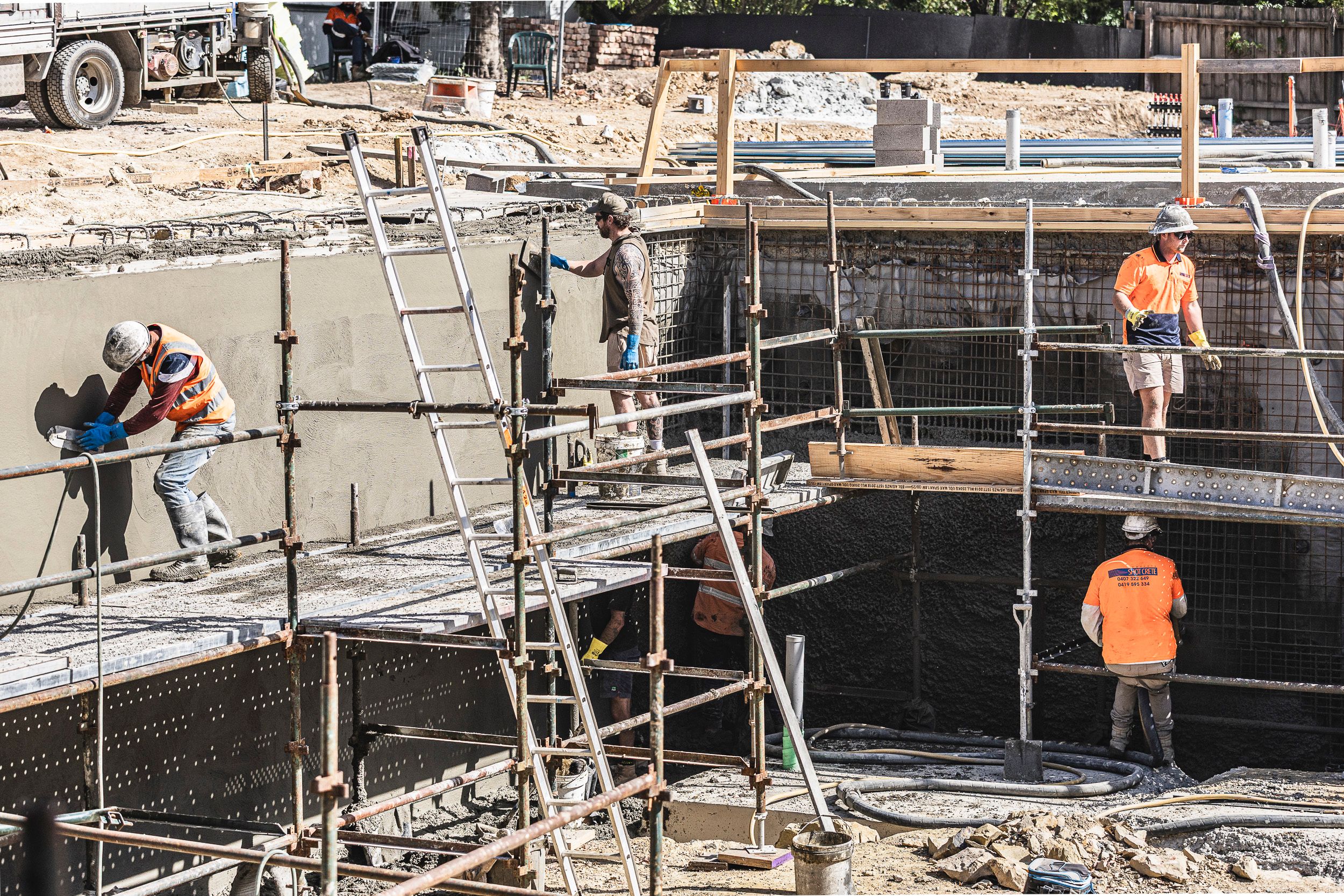Basement Shotcrete & Slab