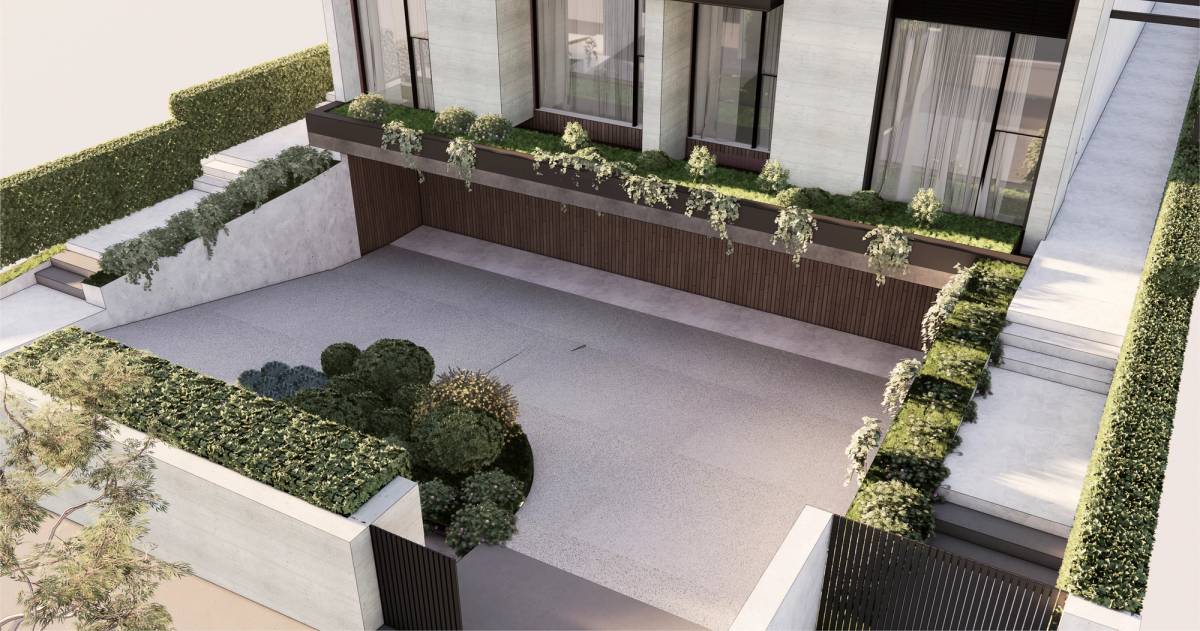 ARCHITECTS VISION - Driveway / Basement entry