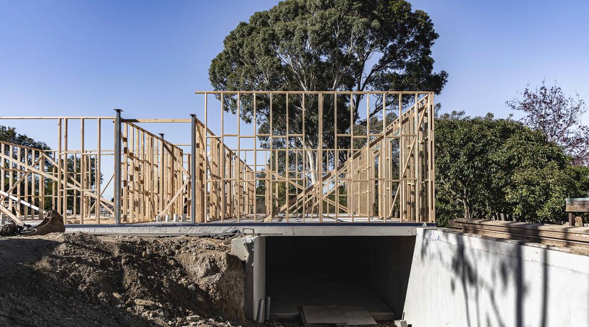 Ground Floor Steel + Framing