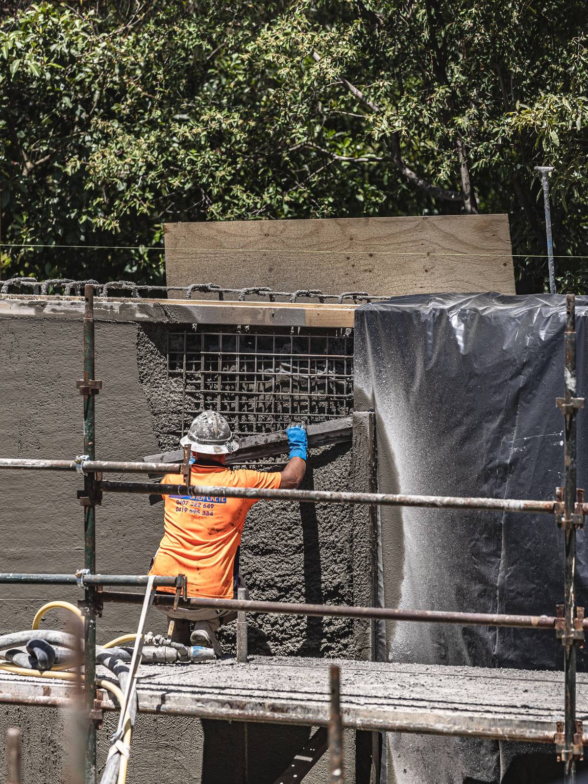 Basement Shotcrete