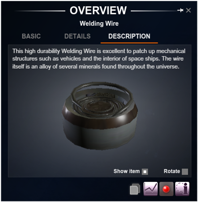 Entropia Universe Welding Wire