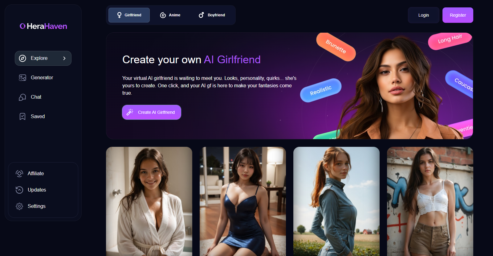 HeraHaven AI featured