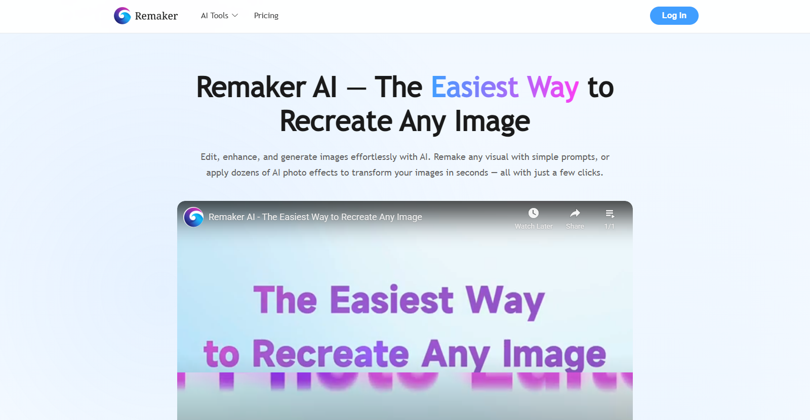 Remaker AI featured