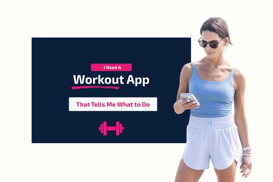 Strength training app that tells women how to train