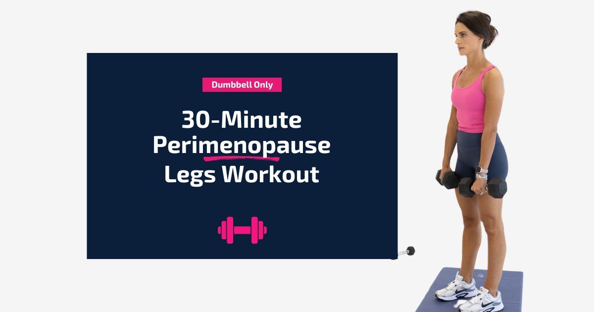 Perimenopause legs workout