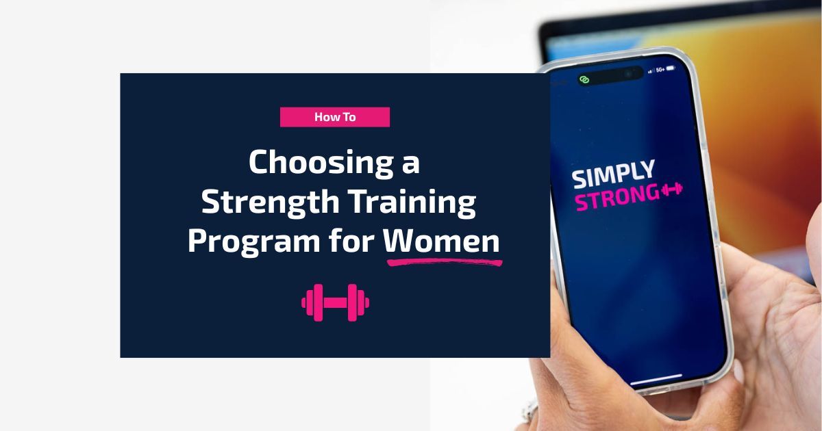 How to Choose a Strength Training Program for Women