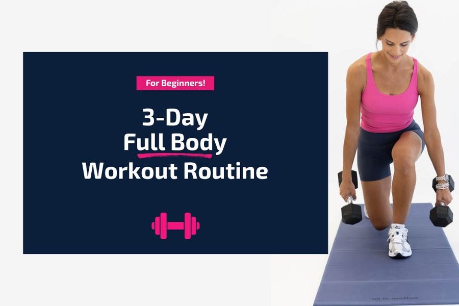 3-Day Full Body Workout Program For Women