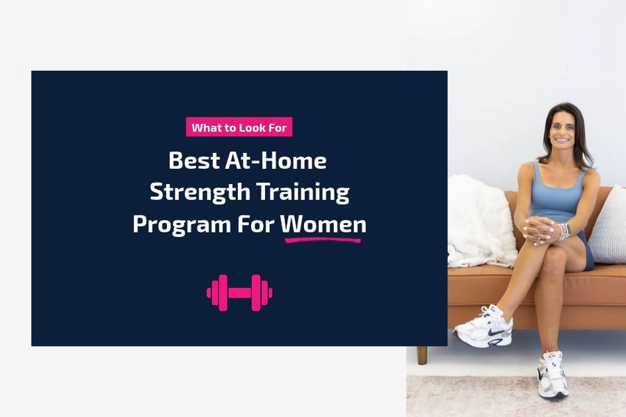 CPT, Tami Smith explaining what to look for in an at-home strength training plan