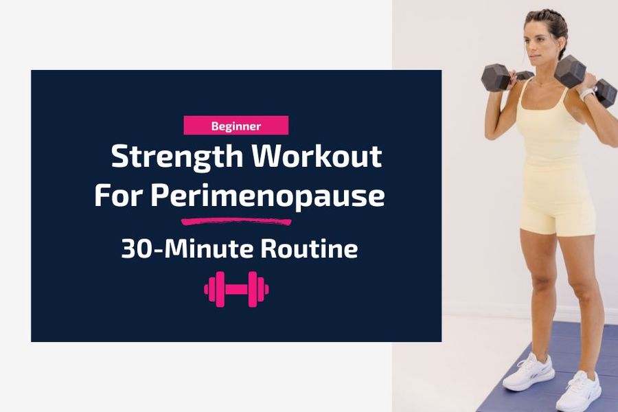 30-minute beginner workout for perimenopause