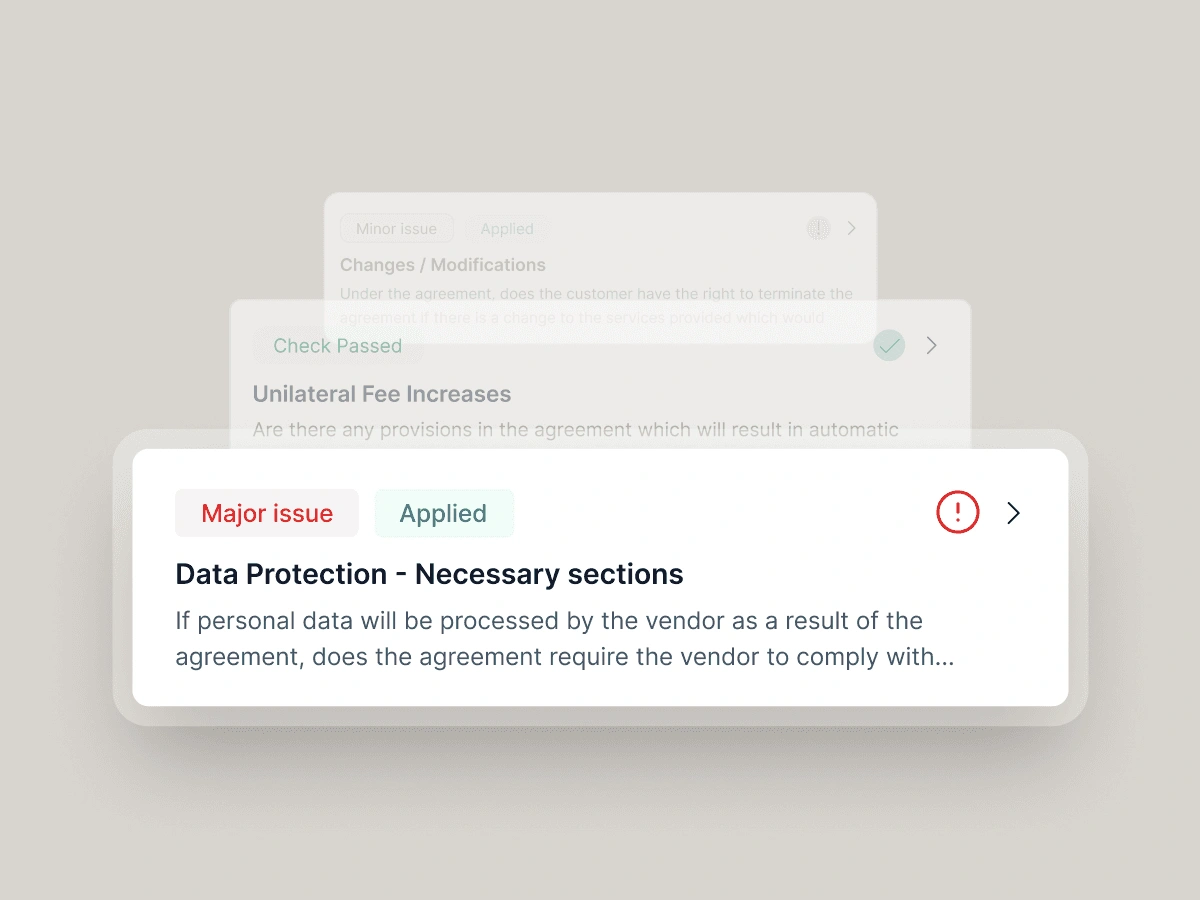 Review contracts in minutes