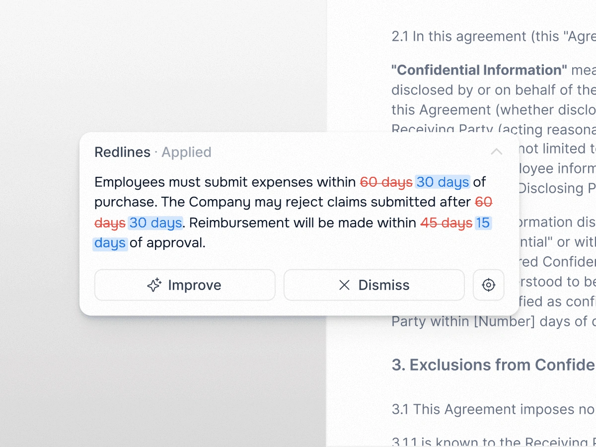 Review and redline in Word