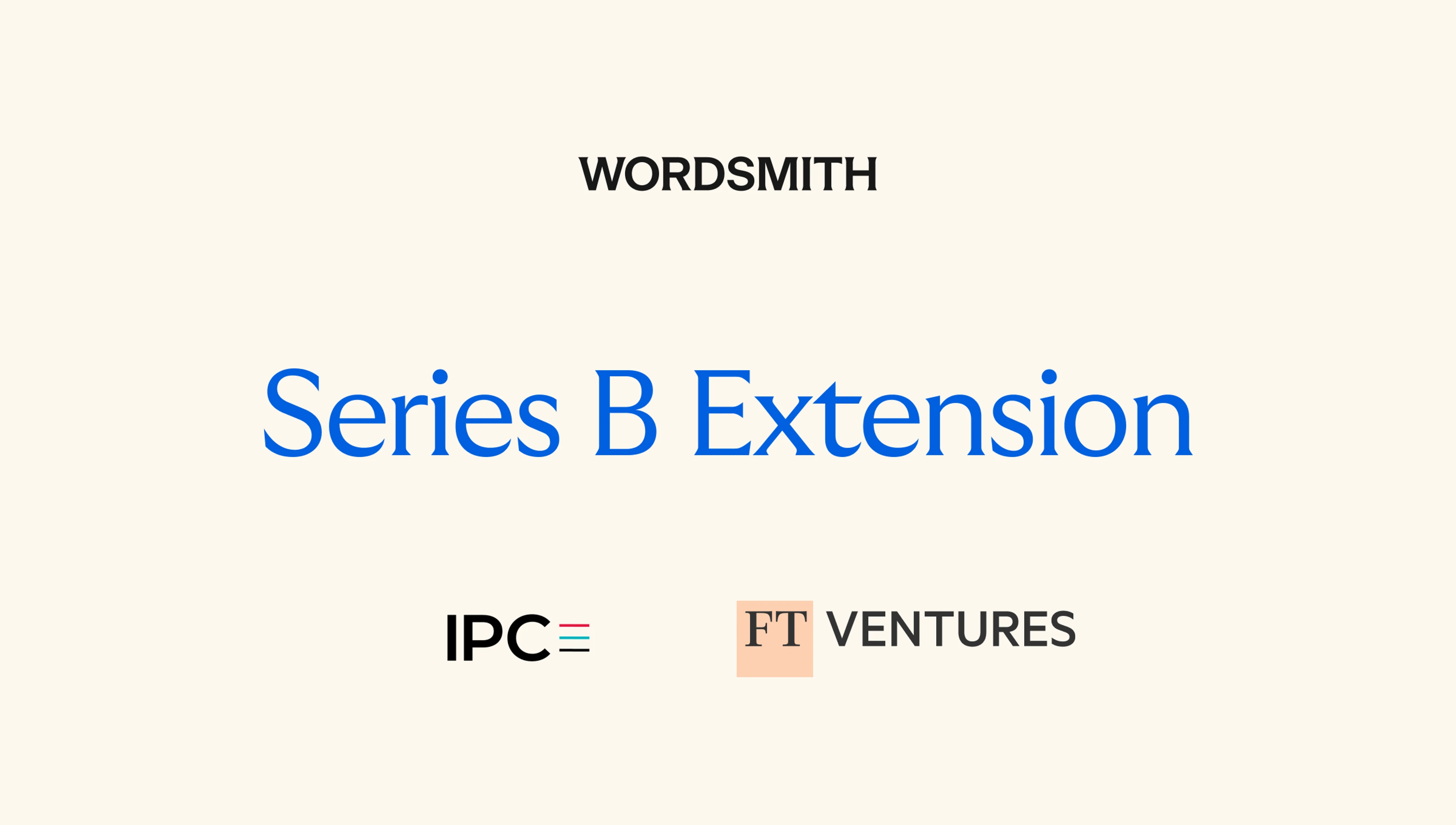  Wordsmith Extends Series B with Investment from Intact Private Capital and FT Ventures