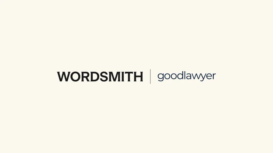 Wordsmith and goodlawyer partnership graphic