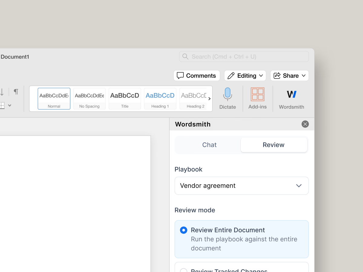 Review your contracts across all your business applications