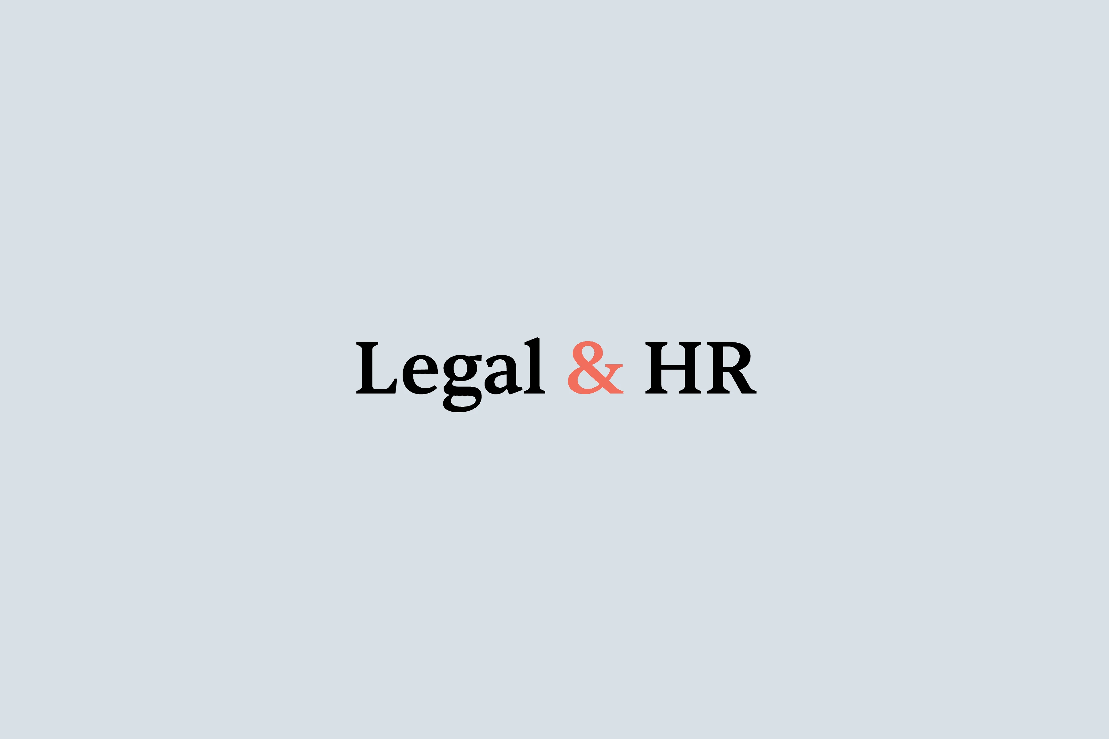 Legal & HR