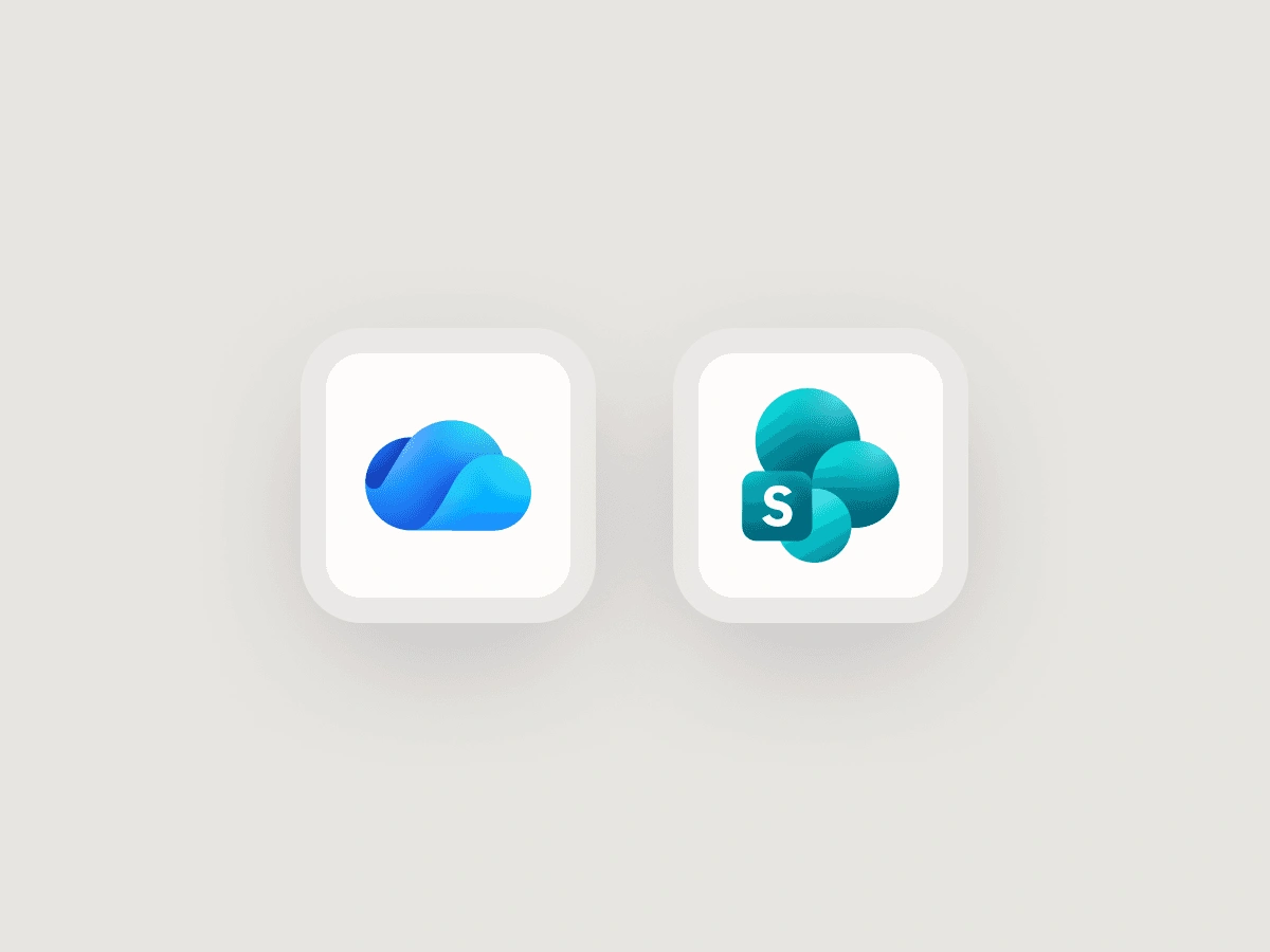 SharePoint and OneDrive integration