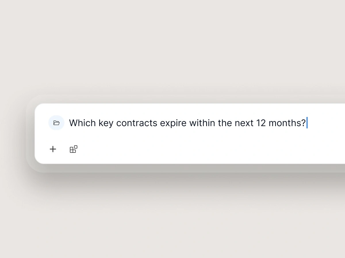 Natural language contract search