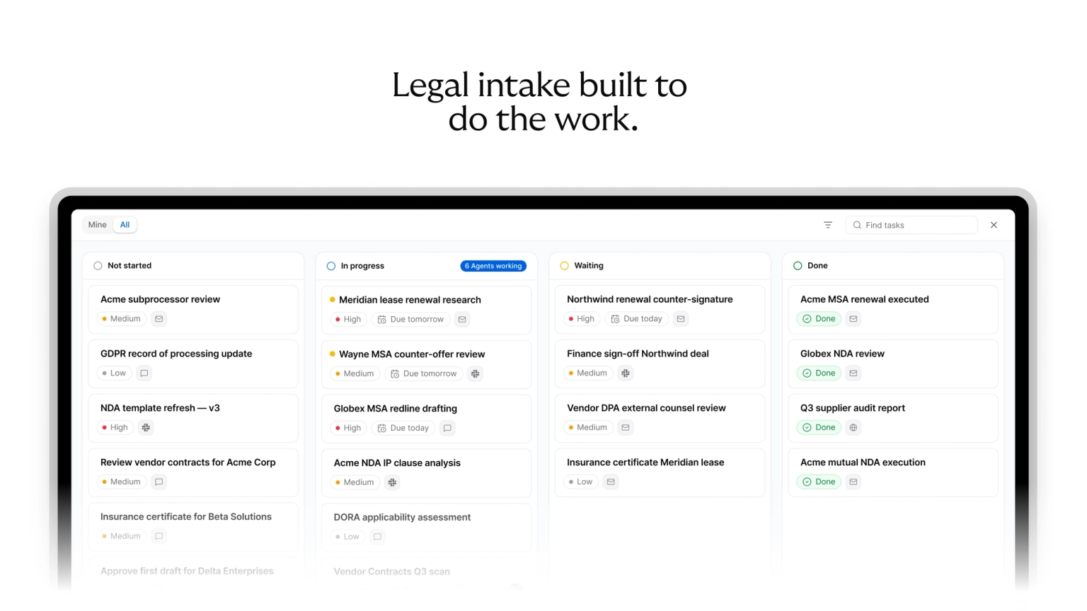 Introducing Wordsmith Intake: Legal intake that starts the work