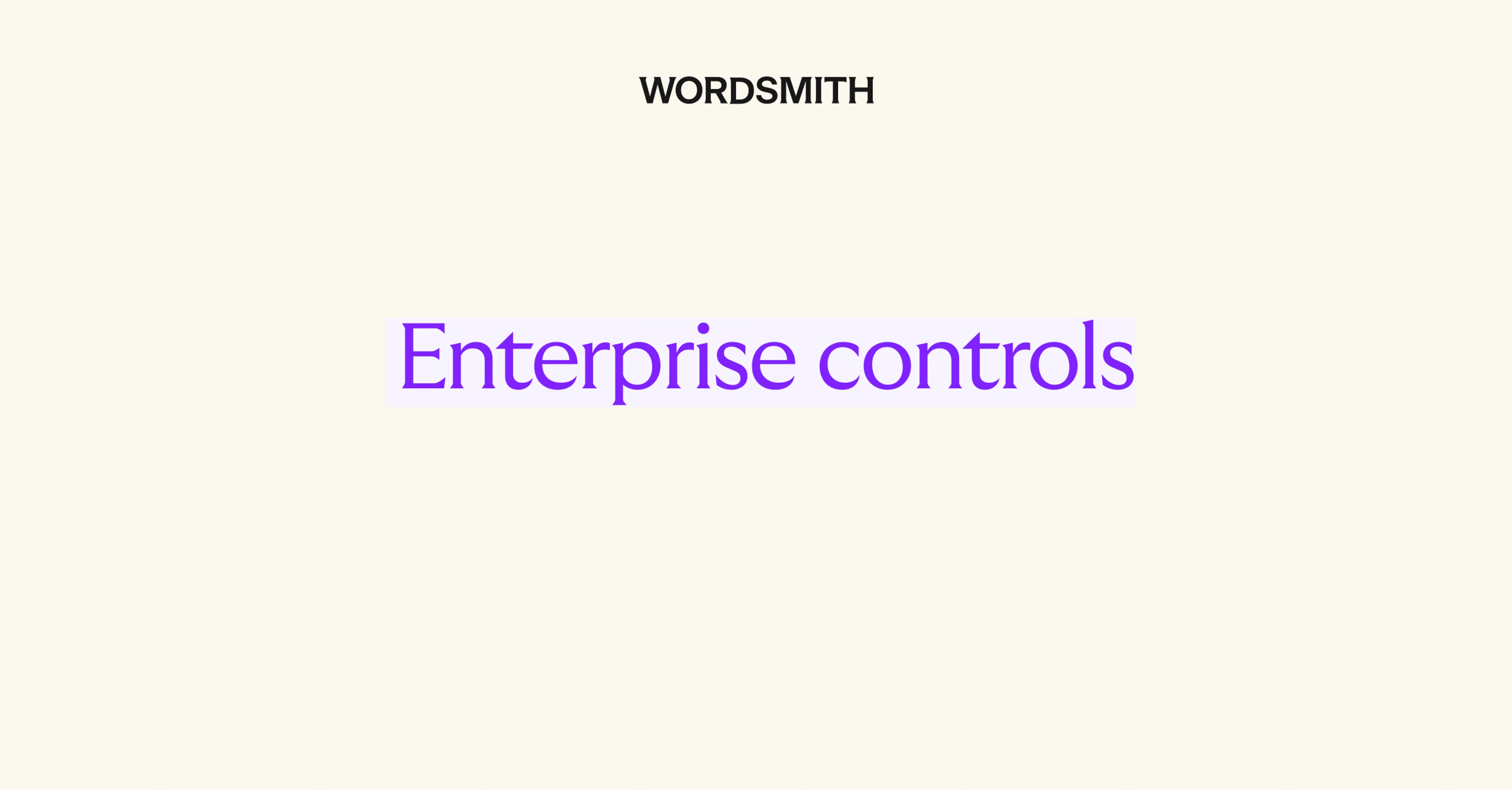 Enterprise controls: Bring more people into legal work without losing control.