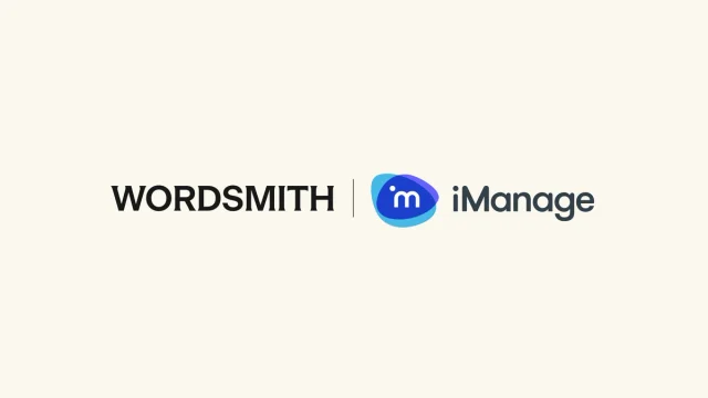 iManage and Wordsmith AI partner to connect trusted legal knowledge with agentic workflows