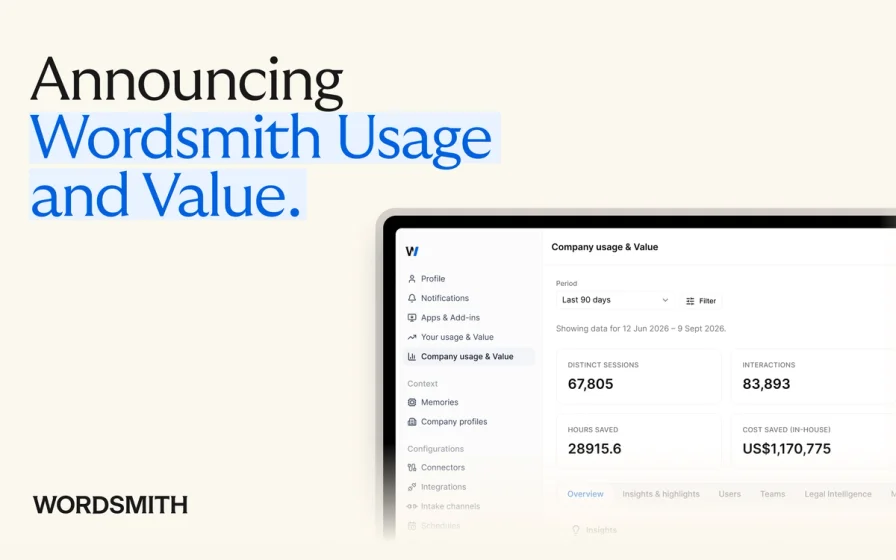Introducing Usage & Value: Put a number on what legal AI delivers