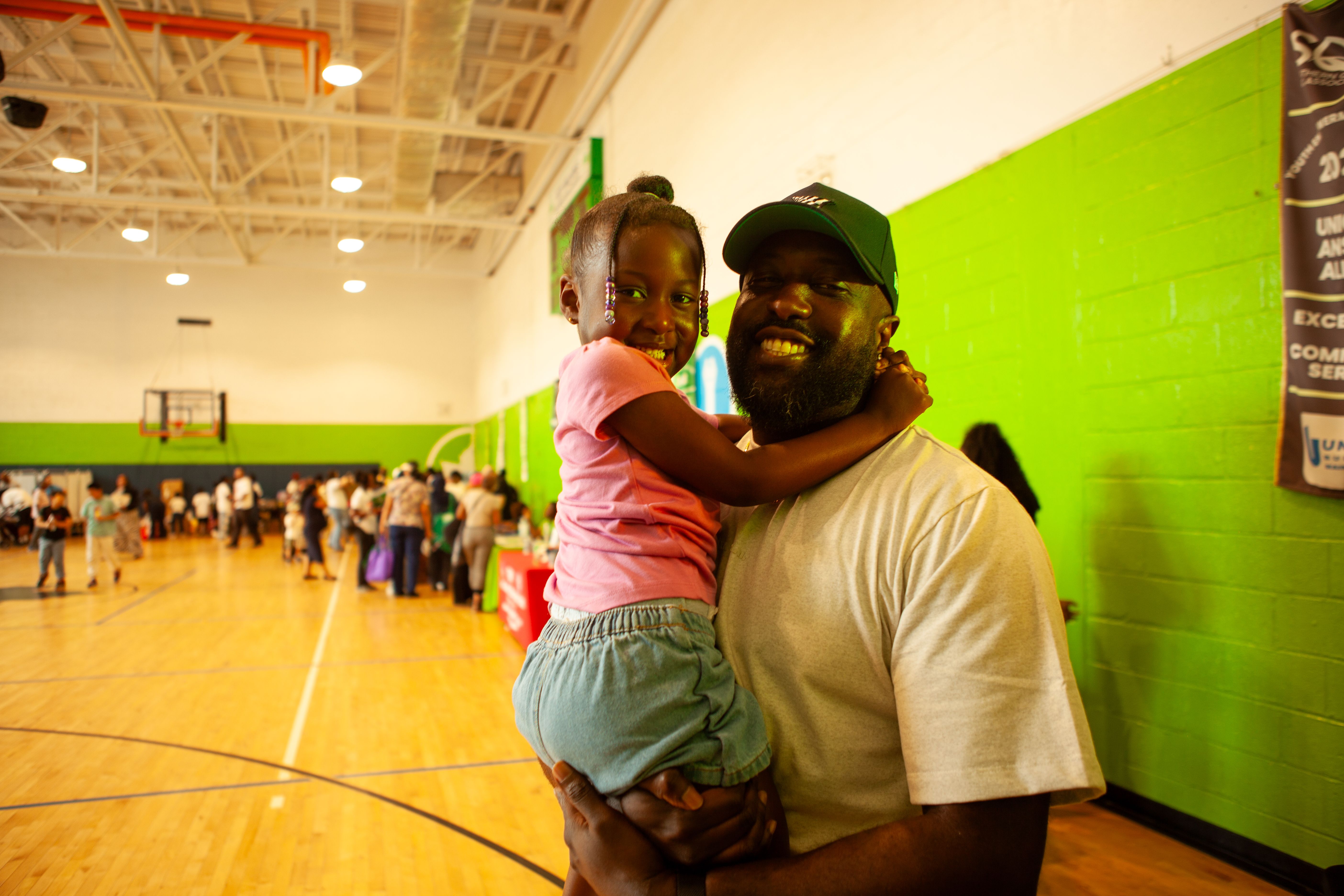 A moment from the Queens Community Closets Launch & Resource Fair