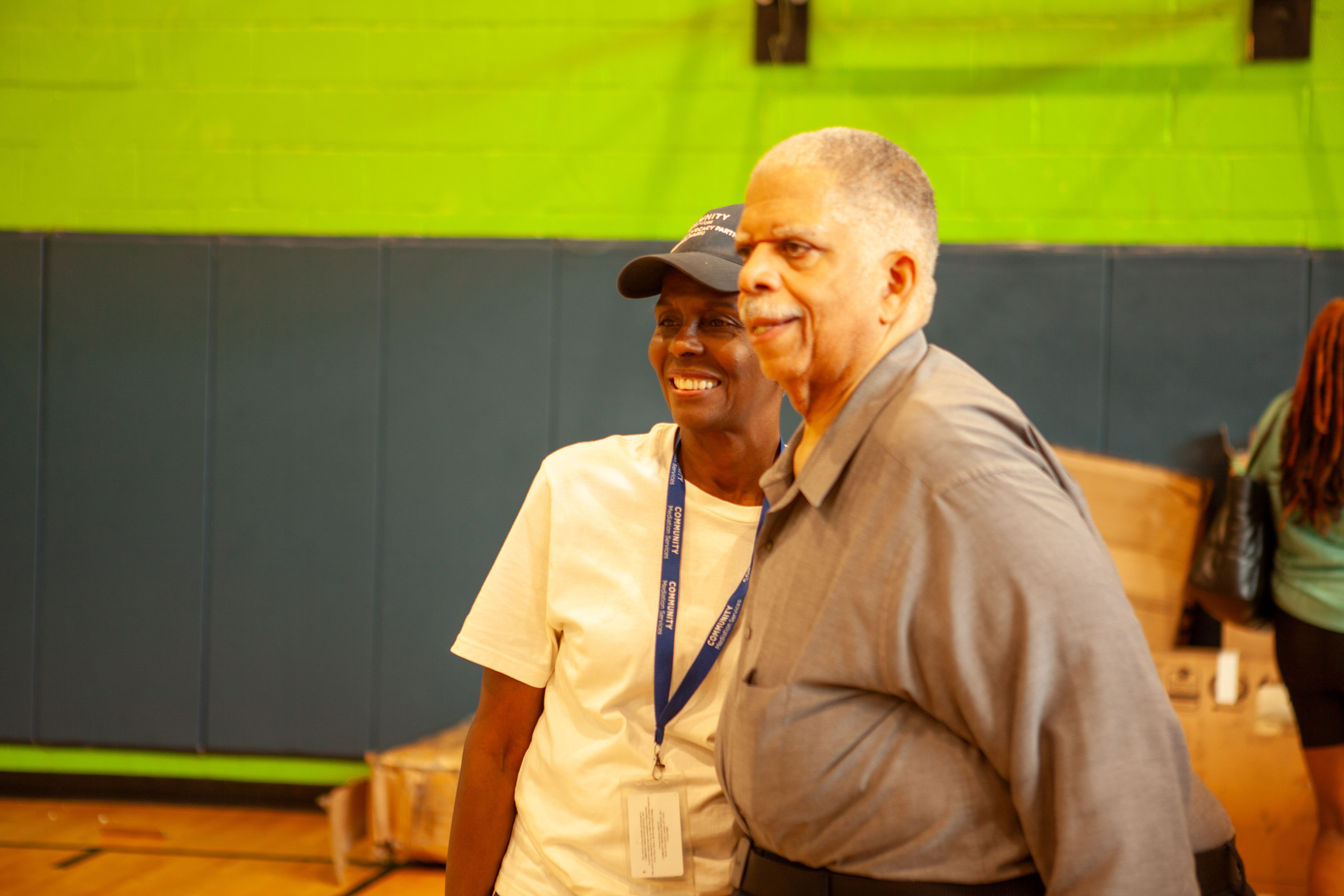A moment from the Queens Community Closets Launch & Resource Fair