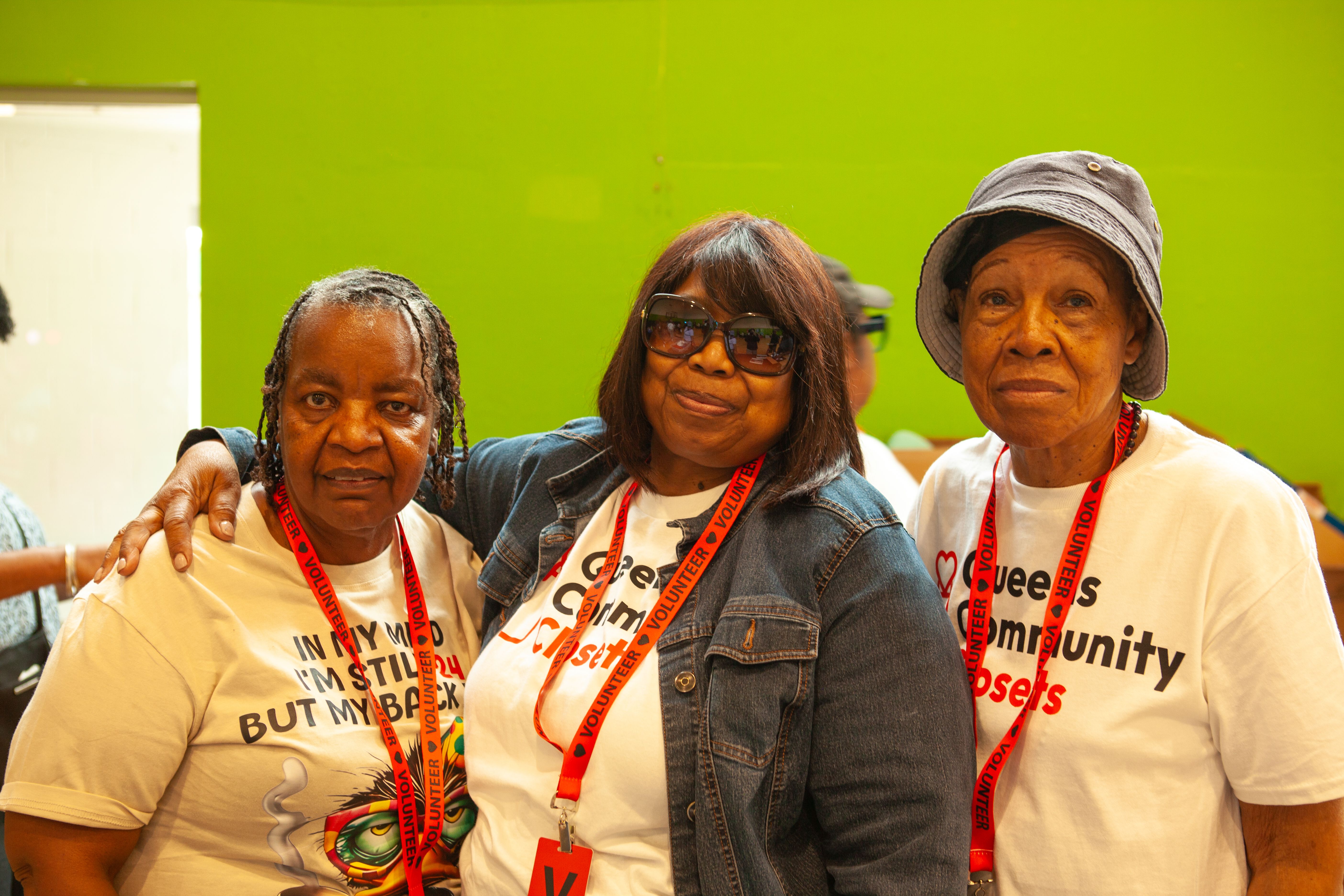 A moment from the Queens Community Closets Launch & Resource Fair