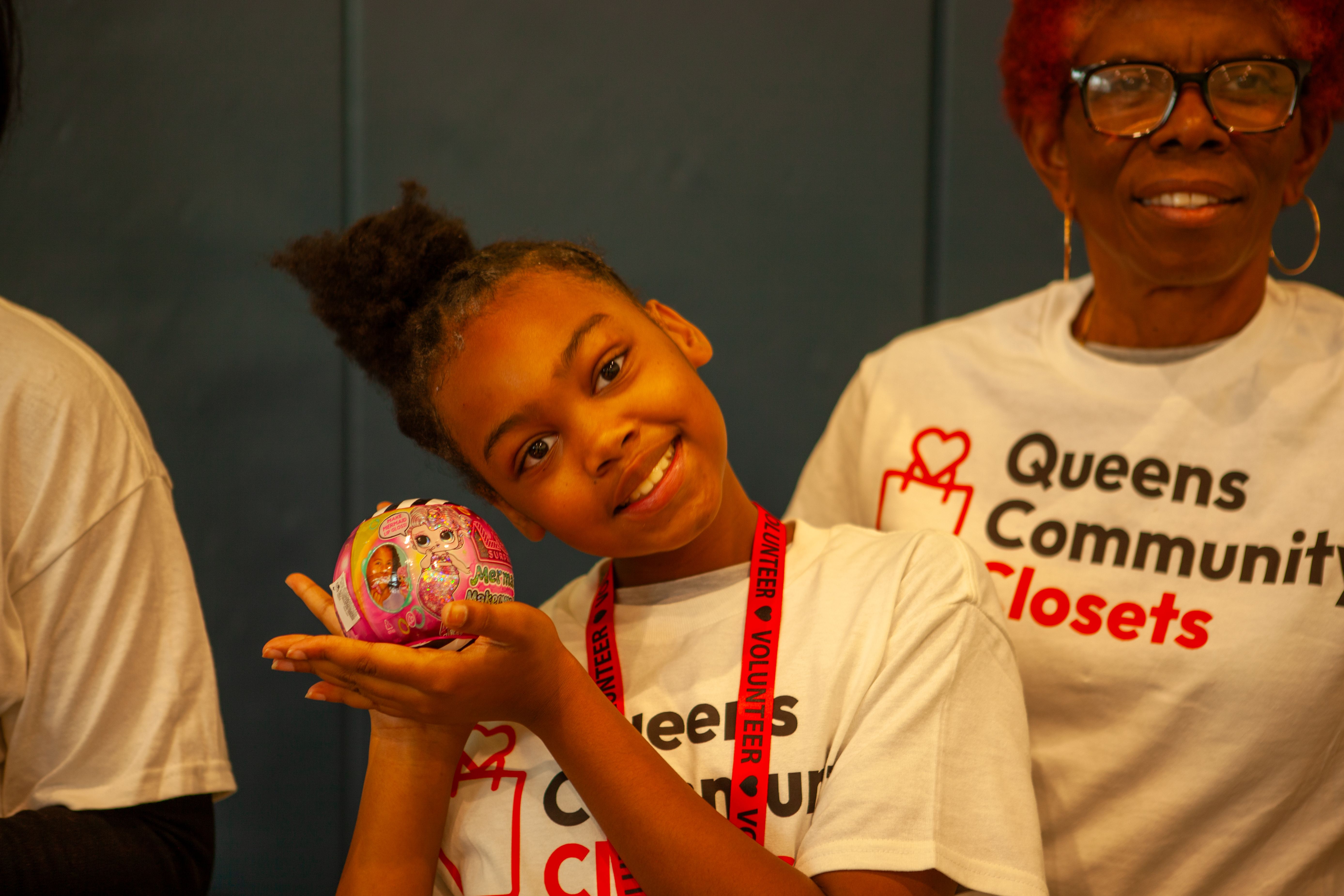 A moment from the Queens Community Closets Launch & Resource Fair