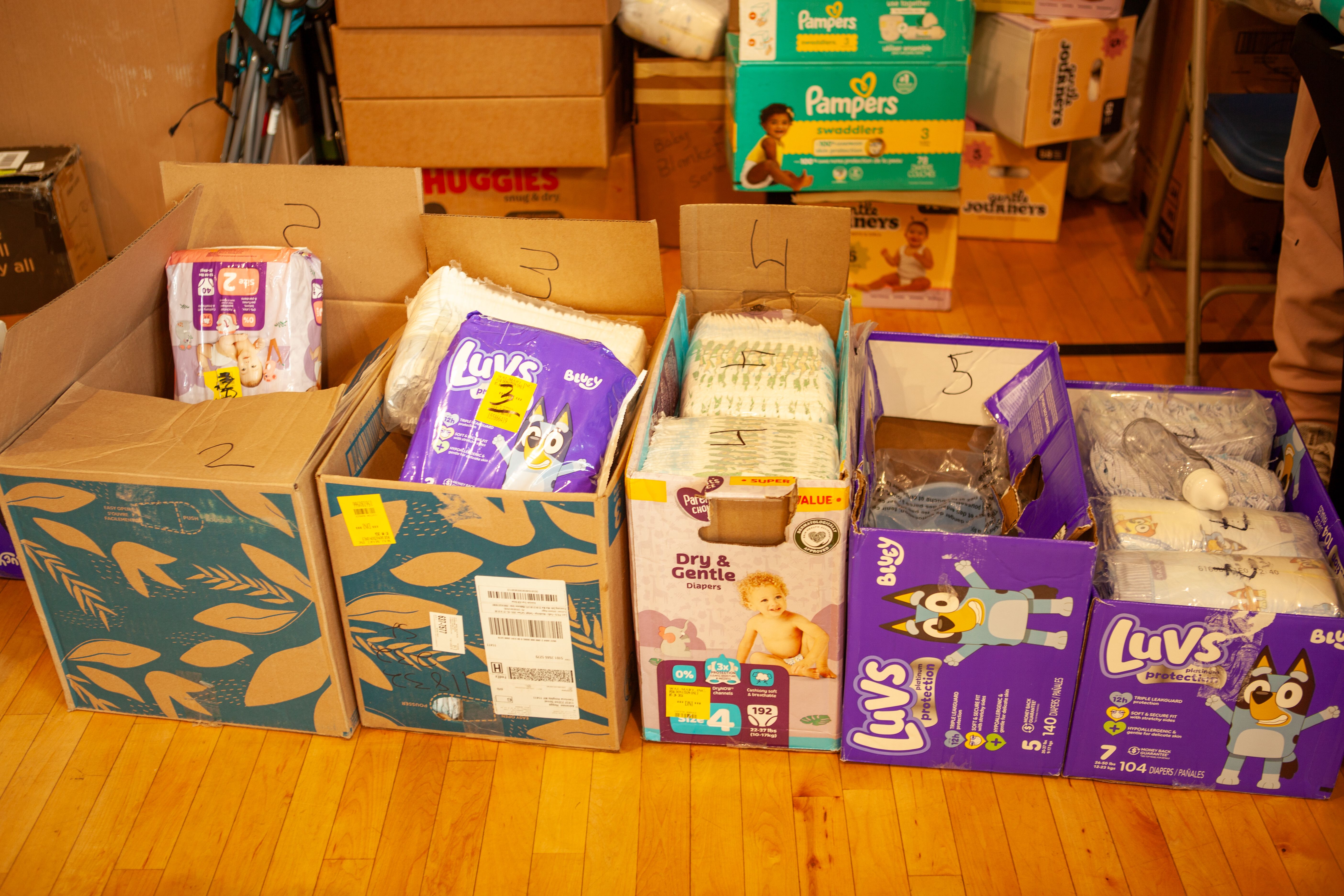 A moment from the Queens Community Closets Launch & Resource Fair