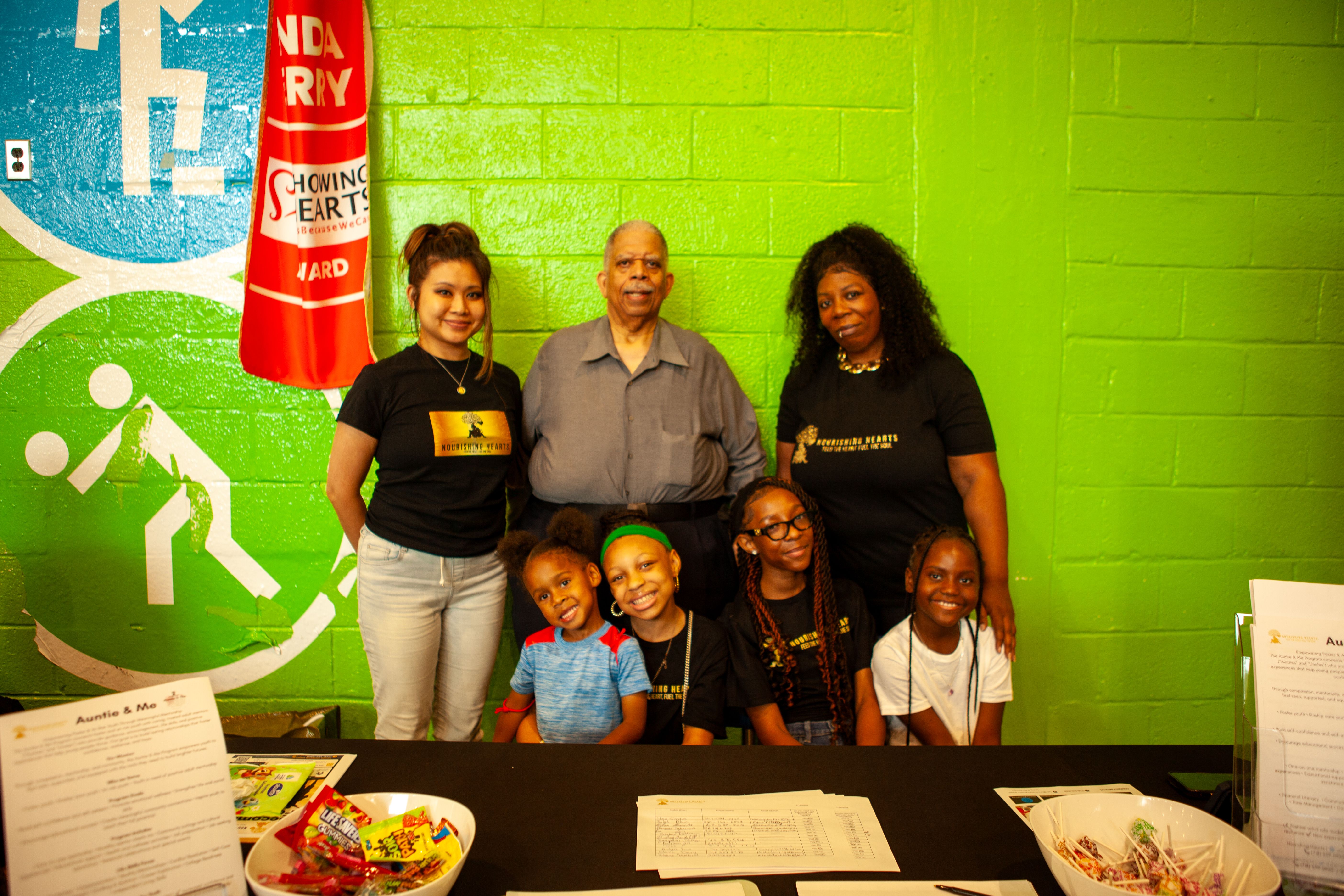A moment from the Queens Community Closets Launch & Resource Fair